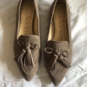Sole Society Loafers with tassels
